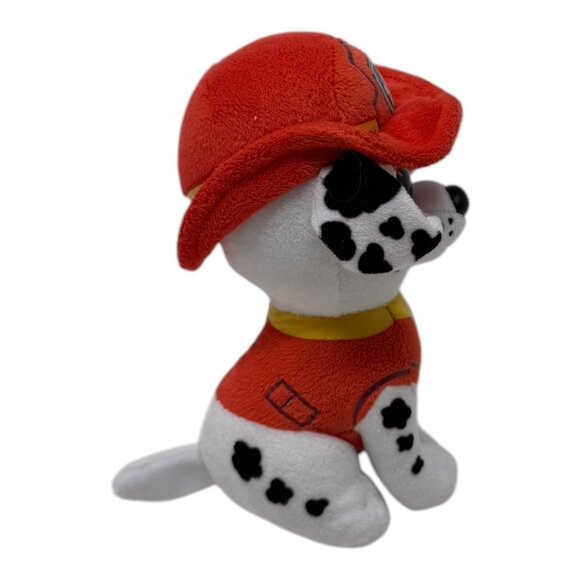 TY Beanie Boo Paw Patrol Marshall Plush Stuffed Animal Toy Dog Red Firefighter - Picture 4 of 5